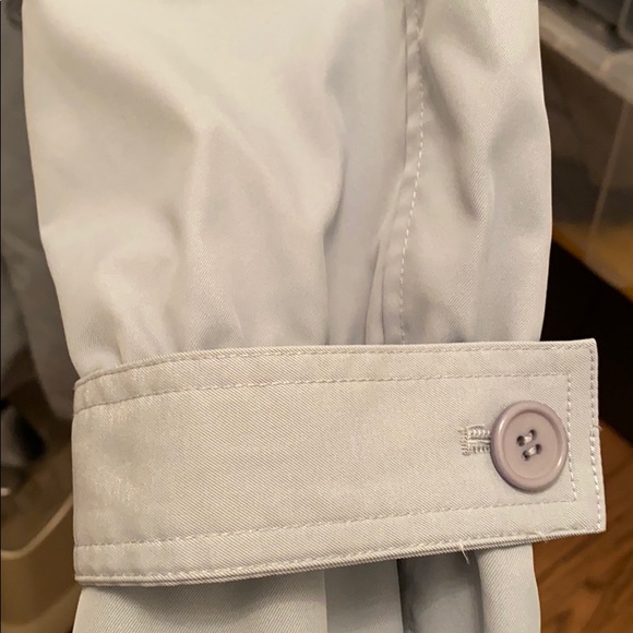 ice blue brand new trench coat - Picture 2 of 6